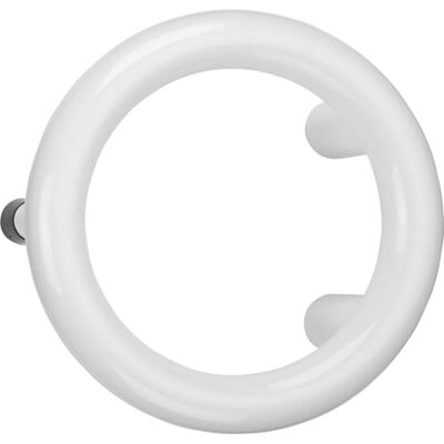 ECO 302555800855030 stootgreep rond Ø 210 x 30 mm, wit, zilver ECO 302555800855030 stootgreep rond Ø 210 x 30 mm, wit, zilver