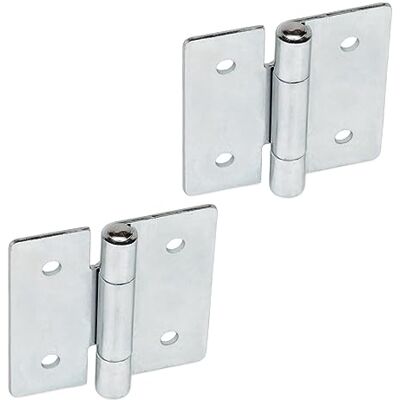 Ganter Normelemente Metalen scharnieren GN 136-ST-40-40-B Staal verzinkt, blauw gepassiveerd pen roestvrij staal 2 stuks Ganter Normelemente Metalen scharnieren GN 136-ST-40-40-B Staal verzinkt, blauw gepassiveerd pen roestvrij staal 2 stuks
