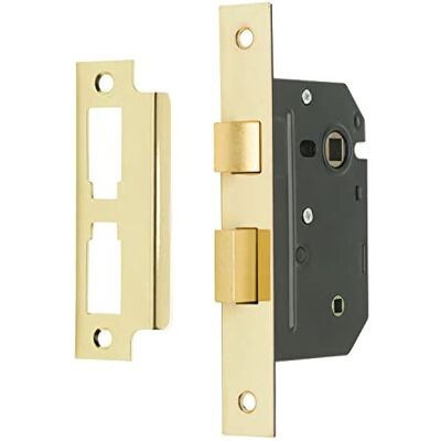 Sterling MLB325 65mm 3-hendels badkamer Sashlock Messing Sterling MLB325 65mm 3-hendels badkamer Sashlock Messing