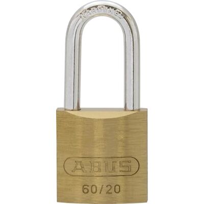 ABUS 20469 hangslot met sleutel, messing, 30 mm, modern ABUS 20469 hangslot met sleutel, messing, 30 mm, modern