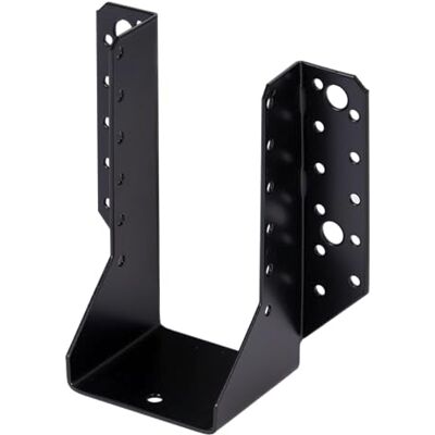 Alberts 329563 balkschoen type A zwart geplastificeerd 76 x 152 mm, zwart Alberts 329563 balkschoen type A zwart geplastificeerd 76 x 152 mm, zwart