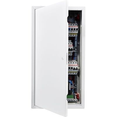 VEVOR Inspectiedeur voor aan de muur, inspectiedeur, afmetingen installatie 315 x 620 mm, verzinkt staal, onderhoudsdeur voor elektrische hydraulische installaties, constructies van gipsplaat VEVOR Inspectiedeur voor aan de muur, inspectiedeur, afmetingen installatie 315 x 620 mm, verzinkt staal, onderhoudsdeur voor elektrische hydraulische installaties, constructies van gipsplaat