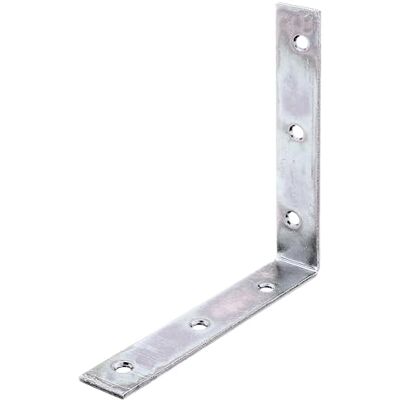 Alberts GAH. stoelhoek, verzinkt 125x22 mm Alberts GAH. stoelhoek, verzinkt 125x22 mm