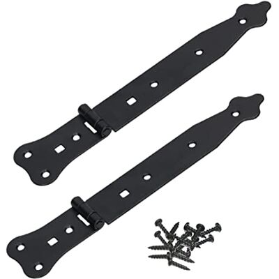 KOTARBAU ® Set van 2 winkelband 270 mm smal deurscharnier stijlvolle deurband van de hoogste kwaliteit werfhangers kruishangs tuindeurband KOTARBAU ® Set van 2 winkelband 270 mm smal deurscharnier stijlvolle deurband van de hoogste kwaliteit werfhangers kruishangs tuindeurband