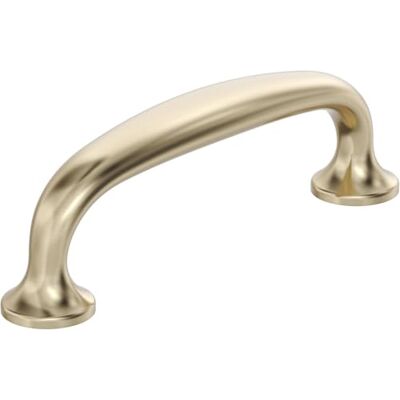 Amerock BP37395BBZ Bekende 3 inch (76 mm) centrum-to-center gouden champagnekast trek, kasthandvat Keukenkast Hardware Meubelbeslag Ladehandvat Amerock BP37395BBZ Bekende 3 inch (76 mm) centrum-to-center gouden champagnekast trek, kasthandvat Keukenkast Hardware Meubelbeslag Ladehandvat