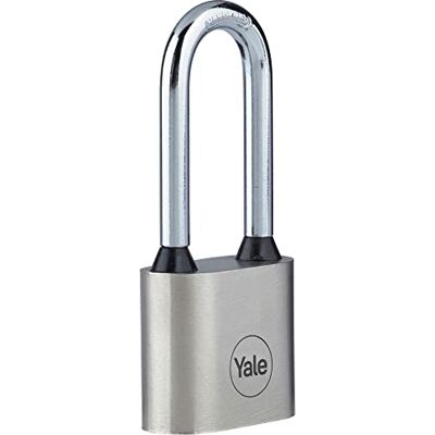Yale Nikkelen 30mm Discodiscus Slot - Stalen Lange Shackle - Extreme C Yale Nikkelen 30mm Discodiscus Slot - Stalen Lange Shackle - Extreme C