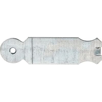 Alberts 309411 Wandklauw afgerond sendzimir verzinkt voor plaatsing in beton 110 x 30 mm set van 6 Alberts 309411 Wandklauw afgerond sendzimir verzinkt voor plaatsing in beton 110 x 30 mm set van 6