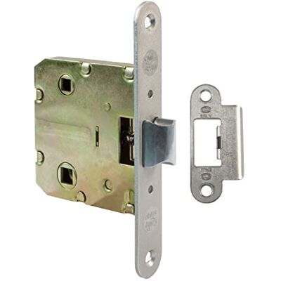 Amig Geïntegreerd deurslot voor houten deuren Binnendeurslot Messingkleurig stalen insteekslot 50 mm doornmaat Afwerking: Leerkleur Amig Geïntegreerd deurslot voor houten deuren Binnendeurslot Messingkleurig stalen insteekslot 50 mm doornmaat Afwerking: Leerkleur