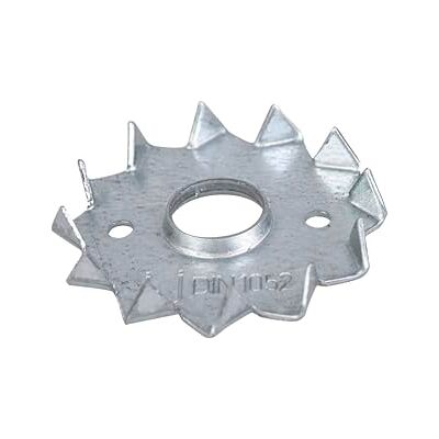 Alberts Stalen muurplug met tanden - C2 - 48mm Alberts Stalen muurplug met tanden - C2 - 48mm