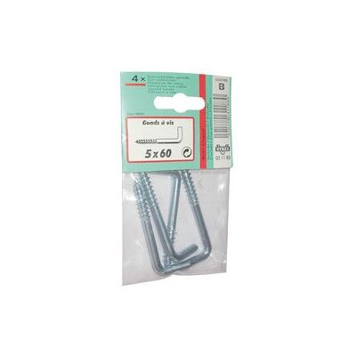 Vynex zink scharnieren - 5x70mm - Verpakking van 4 Vynex zink scharnieren - 5x70mm - Verpakking van 4