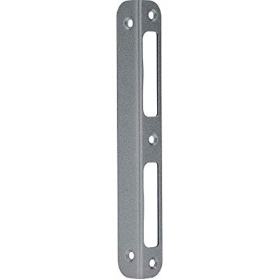 ABUS Hoeksluitplaat WSB170 voor kamerdeuren en woningdeuren 170 mm x 20 mm x 20 mm voor DIN linker- en rechterdeuren zilver ABUS Hoeksluitplaat WSB170 voor kamerdeuren en woningdeuren 170 mm x 20 mm x 20 mm voor DIN linker- en rechterdeuren zilver