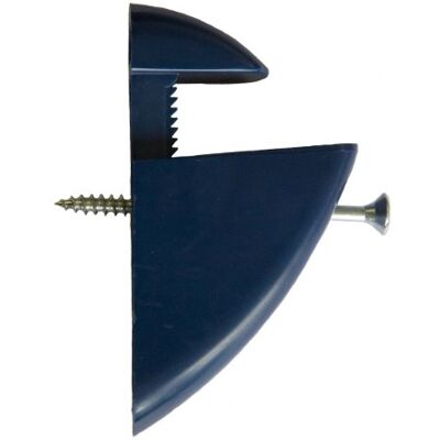 Crochet X Haken X Selle houder rek marineblauw + bevestiging Crochet X Haken X Selle houder rek marineblauw + bevestiging