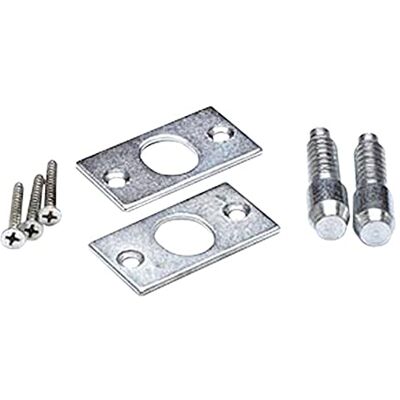 Merriway Bulk Hardware BH01780 stalen scharnierbouten glanzend verzinkt (verpakking à 2), wit, 2 stuks Merriway Bulk Hardware BH01780 stalen scharnierbouten glanzend verzinkt (verpakking à 2), wit, 2 stuks