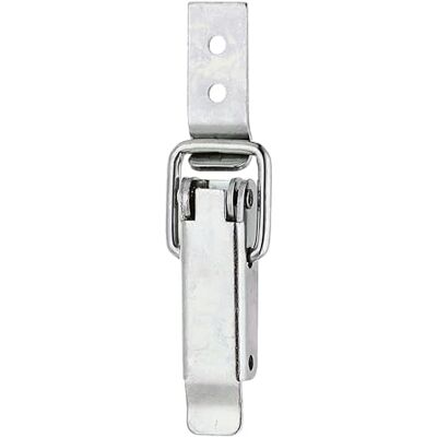 Alberts 347956 kistsluiting met gebogen sluithaak galvanisch verzinkt, gechromateerd 49 x 13 mm Alberts 347956 kistsluiting met gebogen sluithaak galvanisch verzinkt, gechromateerd 49 x 13 mm