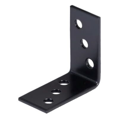 Alberts 329419 hoekverbinder zwart plastic gecoat 40 x 40 x 20 mm, zwart Alberts 329419 hoekverbinder zwart plastic gecoat 40 x 40 x 20 mm, zwart