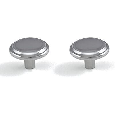 cyclingcolors 2 x ladeknop, verchroomd, glanzend, 20 mm, meubeldesign, deurkruk, commode, kast, huis, om te schroeven cyclingcolors 2 x ladeknop, verchroomd, glanzend, 20 mm, meubeldesign, deurkruk, commode, kast, huis, om te schroeven