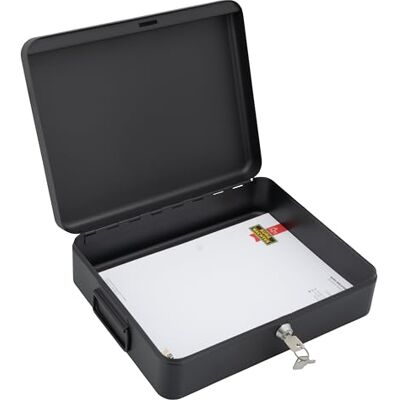 Sterling DB01 Deed Boxes, Zwart, 12 Sterling DB01 Deed Boxes, Zwart, 12