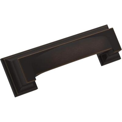 Amerock Kabinet Cup Pull Olie Gewreven Brons 3" & 3-3/4" (76mm & 96 mm) Center-to-Center Benoemen 1 Pack Lade Pull Kabinet Handvat Kabinet Hardware Amerock Kabinet Cup Pull Olie Gewreven Brons 3" & 3-3/4" (76mm & 96 mm) Center-to-Center Benoemen 1 Pack Lade Pull Kabinet Handvat Kabinet Hardware