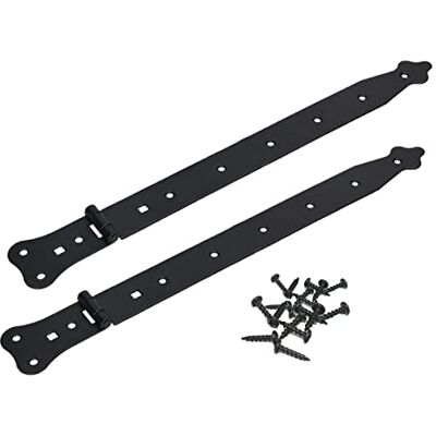 KOTARBAU ® Set van 2 bagageband 460 mm smal deurscharnier stijlvolle deurband van de hoogste kwaliteit werfhangers kruishangs tuindeurband KOTARBAU ® Set van 2 bagageband 460 mm smal deurscharnier stijlvolle deurband van de hoogste kwaliteit werfhangers kruishangs tuindeurband