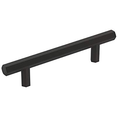 Amerock Kabinettrek Mat Zwart 3-3/4 inch (96 mm) Center-to-Center Kaliber 1 Pack Lade Pull Kabinet handvat Kabinet Hardware Amerock Kabinettrek Mat Zwart 3-3/4 inch (96 mm) Center-to-Center Kaliber 1 Pack Lade Pull Kabinet handvat Kabinet Hardware