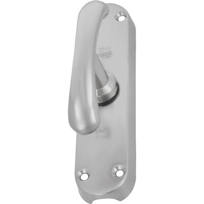 Amig Opbouwraamgrendel Staal met mat verchroomde afwerking Veiligheidsslot met handgreep Inclusief 5 beugels Afmetingen: 150 x 38 mm Amig Opbouwraamgrendel Staal met mat verchroomde afwerking Veiligheidsslot met handgreep Inclusief 5 beugels Afmetingen: 150 x 38 mm