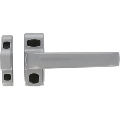 Amig GAMMA Model Deur- en Raamslotgreep 122 x 70 mm Rozet Links Binnendeuren en -ramen Zonder spindel Zwart aluminium Amig GAMMA Model Deur- en Raamslotgreep 122 x 70 mm Rozet Links Binnendeuren en -ramen Zonder spindel Zwart aluminium