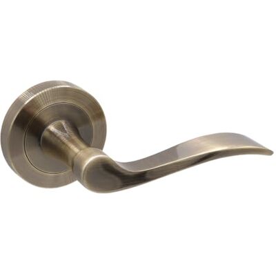 Micel 02032 Greepset met rozet (50 mm) en aluminium handvat, lederlook, bruin, 120 x 50 x 51 mm Micel 02032 Greepset met rozet (50 mm) en aluminium handvat, lederlook, bruin, 120 x 50 x 51 mm