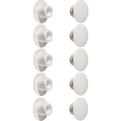 CYCLINGCOLORS - Ø8.5mm Wit - Kunststofdop CYCLINGCOLORS - Ø8.5mm Wit - Kunststofdop