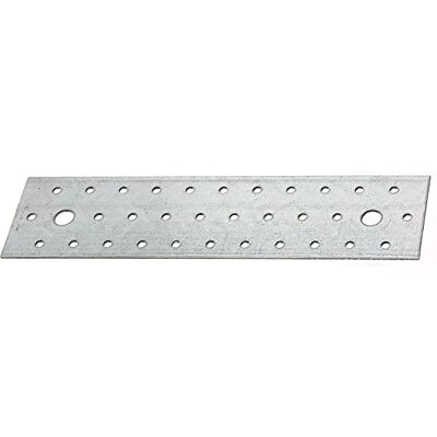 Alberts 342043 Geperforeerde plaat sendzimir verzinkt 240 x 60 x 2 mm Alberts 342043 Geperforeerde plaat sendzimir verzinkt 240 x 60 x 2 mm