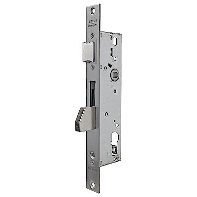 TESA ASSA ABLOY 4210203 Eénpuntsslot - Metalen profielen - Ingang 20mm - Roestvrij staal TESA ASSA ABLOY 4210203 Eénpuntsslot - Metalen profielen - Ingang 20mm - Roestvrij staal