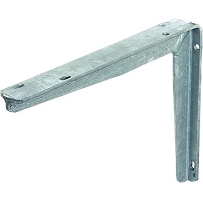 Alberts 800703 console van T-profiel naar keuze in verschillende uitvoeringen voor extreme belasting thermisch verzinkt hoogte 200 mm diepte 250 mm Alberts 800703 console van T-profiel naar keuze in verschillende uitvoeringen voor extreme belasting thermisch verzinkt hoogte 200 mm diepte 250 mm