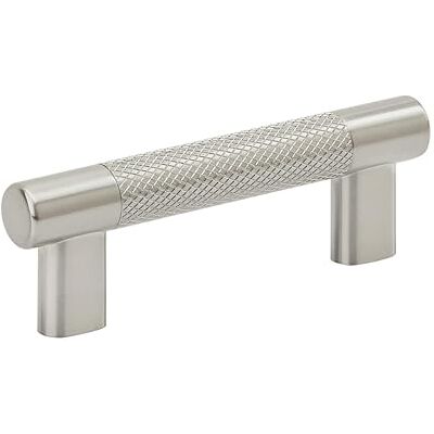 Amerock Keukenkast Pullover Satijn Nikkel 3 in & -3/4 in (76 mm & 96 mm) Midden-to-Center Bronx 1 Pack Meubelhardware Kastgreep Badkamer Drawer Pull Amerock Keukenkast Pullover Satijn Nikkel 3 in & -3/4 in (76 mm & 96 mm) Midden-to-Center Bronx 1 Pack Meubelhardware Kastgreep Badkamer Drawer Pull