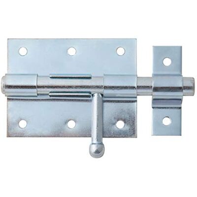 Alberts 137038 Boutbout met rond handvat en bevestigde lus blauw verzinkt plaat 80 x 63 mm bout Ø 11,5 mm totale lengte 116 mm Alberts 137038 Boutbout met rond handvat en bevestigde lus blauw verzinkt plaat 80 x 63 mm bout Ø 11,5 mm totale lengte 116 mm