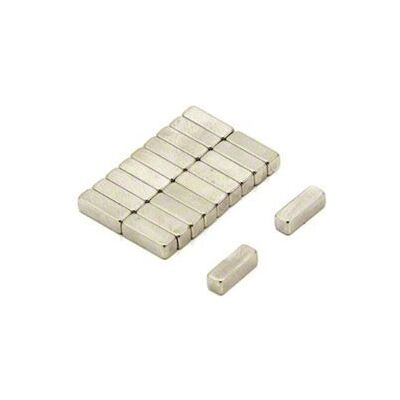 first4magnets F333-20 neodymium magneten 2,5 x 7 x 2,5 mm dikke N42 neodymium magneten 0,4 kg trekken (verpakking met 20), zilver, 25 x 10 x 3 cm, stuk first4magnets F333-20 neodymium magneten 2,5 x 7 x 2,5 mm dikke N42 neodymium magneten 0,4 kg trekken (verpakking met 20), zilver, 25 x 10 x 3 cm, stuk