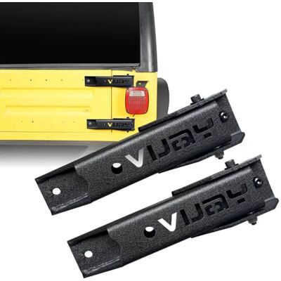TIOYAR Wrangler Steel Heavy Duty Reinforc Tailgate Hinge Set Compatible with 1997-2006 Jeep Wrangler TJ Unlimited TIOYAR Wrangler Steel Heavy Duty Reinforc Tailgate Hinge Set Compatible with 1997-2006 Jeep Wrangler TJ Unlimited