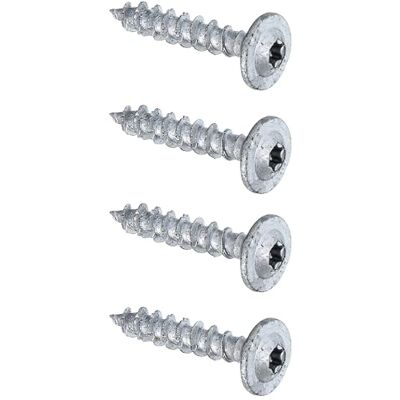 Alberts 338220 Houtschroeven Speed Ruspert zilver Ø7 x 40 mm Set van 4 Alberts 338220 Houtschroeven Speed Ruspert zilver Ø7 x 40 mm Set van 4