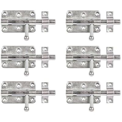 Alberts 842536 boutslotgrendel met ronde handgreep en bevestigde lus galvanisch verzinkt dikke laag gepassiveerd plaat 99 x 68 mm bouten 15 mm totale lengte 140 mm set van 6 Alberts 842536 boutslotgrendel met ronde handgreep en bevestigde lus galvanisch verzinkt dikke laag gepassiveerd plaat 99 x 68 mm bouten 15 mm totale lengte 140 mm set van 6