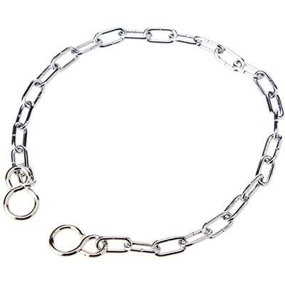 Merriway BH02252 Schakeltype wastafel ketting 300 mm met "S"-haak, verchroomd/wit Merriway BH02252 Schakeltype wastafel ketting 300 mm met "S"-haak, verchroomd/wit