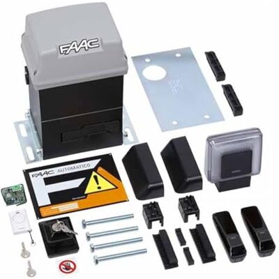 FAAC 10564944 Praktische set 746 230 V Automation Cancells deurklink met oliebad voor schuifdeuren, hoge belastbaarheid 600 kg FAAC 10564944 Praktische set 746 230 V Automation Cancells deurklink met oliebad voor schuifdeuren, hoge belastbaarheid 600 kg