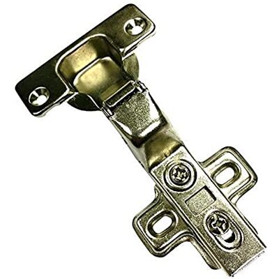 Merriway Bulk Hardware bh05998 kastscharnier 35 mm 95 graden Soft Close ZP wisselframe rondom, set van 2 stuks Merriway Bulk Hardware bh05998 kastscharnier 35 mm 95 graden Soft Close ZP wisselframe rondom, set van 2 stuks