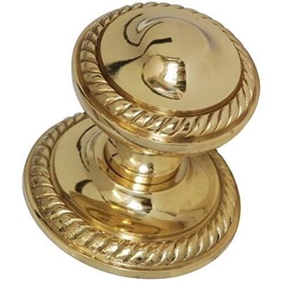 Merriway Bulk Hardware BH04909 Victoriaanse kast deur knop messing 25mm, wit, set van 2 stuk 19 mm messing Merriway Bulk Hardware BH04909 Victoriaanse kast deur knop messing 25mm, wit, set van 2 stuk 19 mm messing