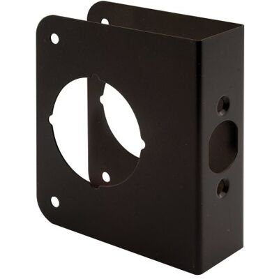 Defender Security Prime-Line Producten U 10744 Deurbeschermer 1-38-inch dik bij 2-38-inch backset 2-18-inch boring, massief messing, brons Defender Security Prime-Line Producten U 10744 Deurbeschermer 1-38-inch dik bij 2-38-inch backset 2-18-inch boring, massief messing, brons