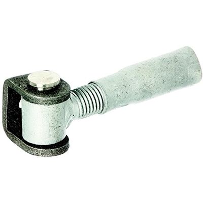 Alberts GAH- 418342 deurband met muurhuls, gegalvaniseerde oogschroef, verbindingsbouten en borgring van roestvrij staal, schroefdraad: M20 Alberts GAH- 418342 deurband met muurhuls, gegalvaniseerde oogschroef, verbindingsbouten en borgring van roestvrij staal, schroefdraad: M20