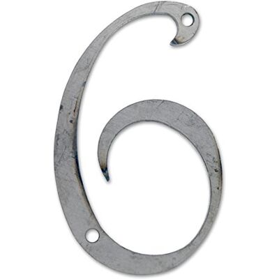 Chapuis 6 Politie Frans, Staal Grijs, 12 cm cpf6 Nummer Chapuis 6 Politie Frans, Staal Grijs, 12 cm cpf6 Nummer