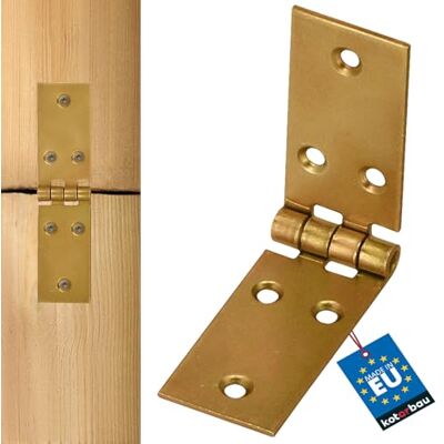 KOTARBAU Kistband opgerolde tafelband meubelscharnieren meubelband verzinkt geel poortband scharnieren deurband kratelband kastscharnieren 100 mm x 25 mm KOTARBAU Kistband opgerolde tafelband meubelscharnieren meubelband verzinkt geel poortband scharnieren deurband kratelband kastscharnieren 100 mm x 25 mm