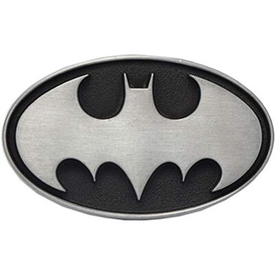Open Road Brands DC Comics Batman Logo Reliëf Metalen Dressoir Knop Batman Ladeknop voor Slaapkamer of Man Cave Open Road Brands DC Comics Batman Logo Reliëf Metalen Dressoir Knop Batman Ladeknop voor Slaapkamer of Man Cave