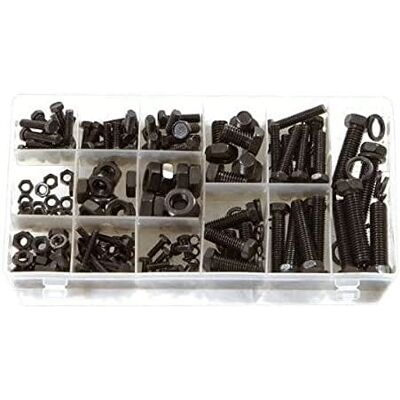 Rolson Gereedschap 61292 180st Moer & Bout Assortiment Rolson Gereedschap 61292 180st Moer & Bout Assortiment