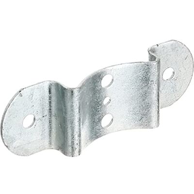 Alberts 202859 Schuttingboutverbinding thermisch verzinkt voor palen en halfronde schuttingbouten Ø80 mm 40 x 121 mm Alberts 202859 Schuttingboutverbinding thermisch verzinkt voor palen en halfronde schuttingbouten Ø80 mm 40 x 121 mm