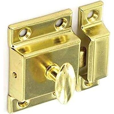 Merriway Bulk Hardware BH02220 kast-omkeerhaak 45 mm, galvanisch messingd, wit Merriway Bulk Hardware BH02220 kast-omkeerhaak 45 mm, galvanisch messingd, wit