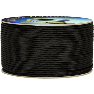 Corderie Italiane 006037019 kleurrijk koord hobby, zwart, diameter 2 mm, 100 m Corderie Italiane 006037019 kleurrijk koord hobby, zwart, diameter 2 mm, 100 m